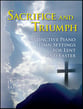 Sacrifice and Triumph piano sheet music cover